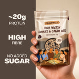 Cookies & Cream Oats - Pack Of 5 (75g Each)