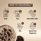 Cookies & Cream Oats - Pack Of 5 (75g Each)