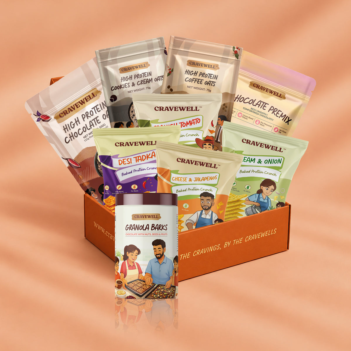 Cravewell Diwali Box (1 of everything)