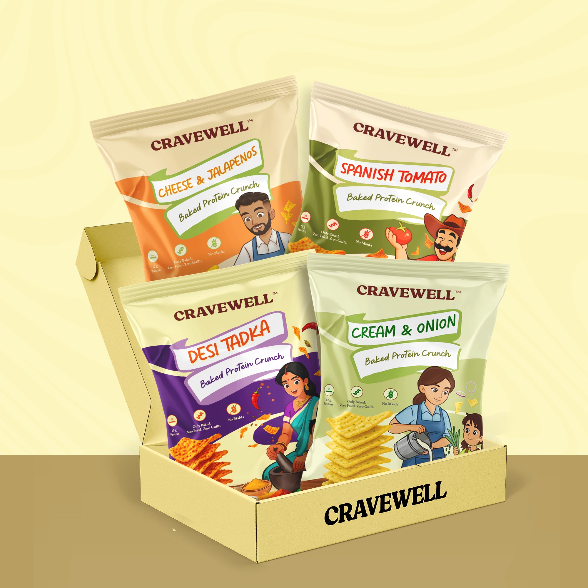 Mega Chips Box – All 4 Flavours (4 x 50g)